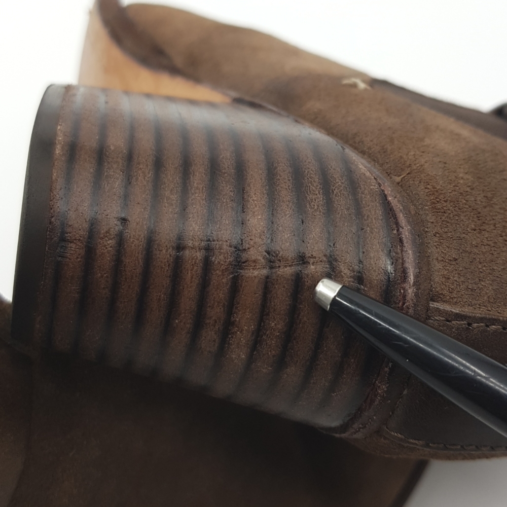 Rag & Bone Brown Durham  Chelsea  Boots 8 - Picture 10 of 11